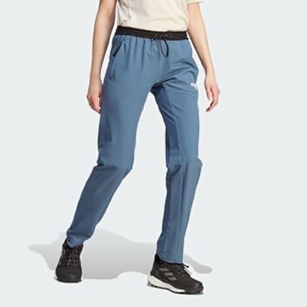Adidas Terrex Liteflex Pants Wonder Steel - Size Large